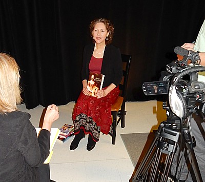 Author Margaret Porter tv interview