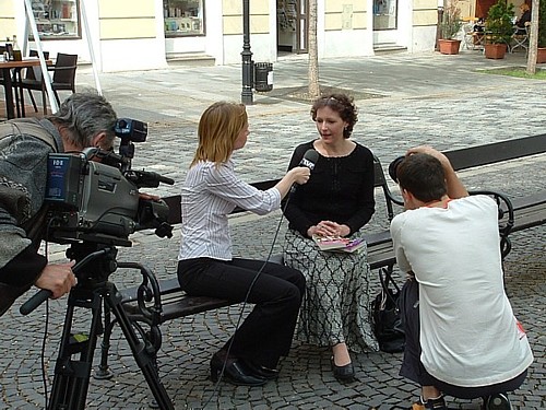 margaret porter with foreign press